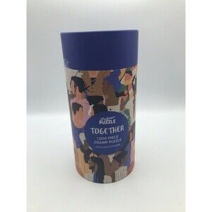 "TOGETHER" 1,000 Piece Puzzle Celebrating Diversity w/ Poster Professor